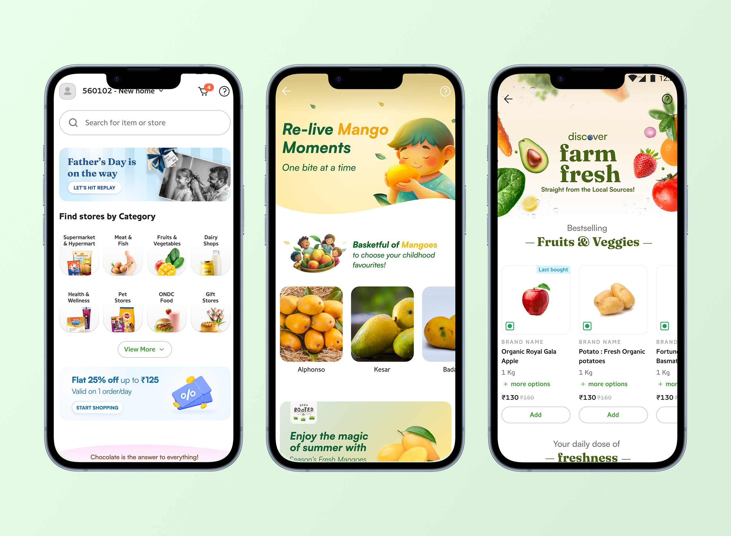 Pincode hyper-local shopping app